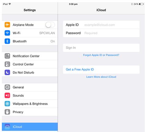 Backing up using icloud Setting up icloud backup is a simple, once off
