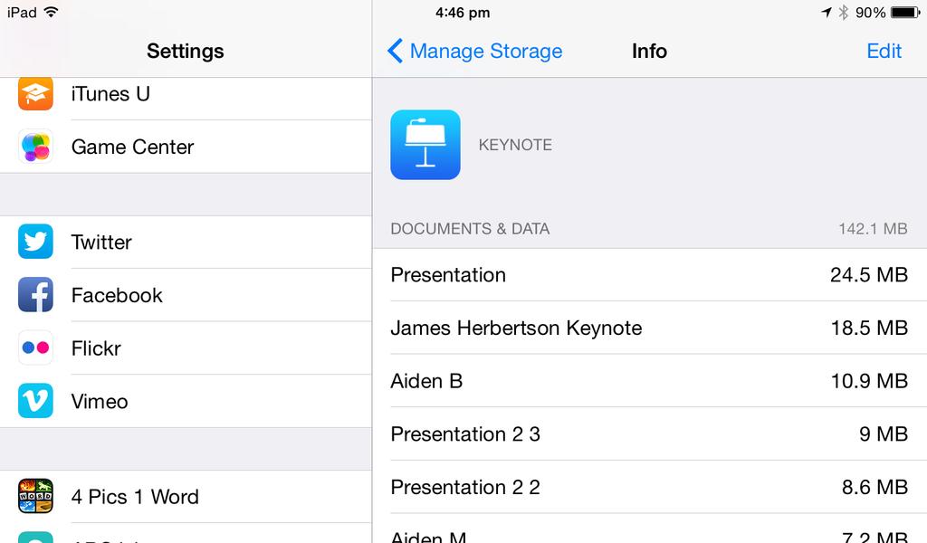 Step 15: By tapping on the relevant iwork app you can