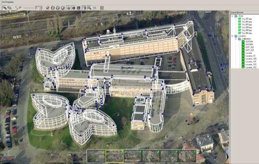 Interactive city modeling (Imagemodeler +