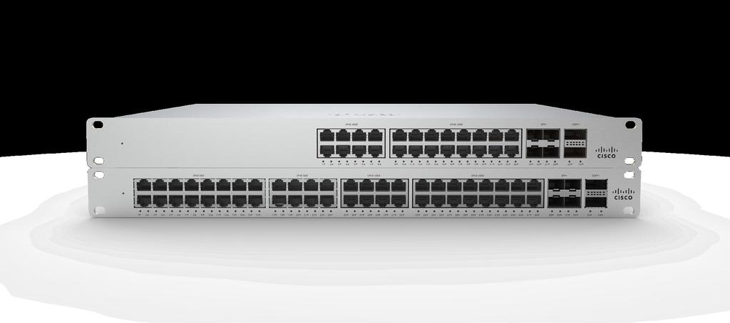 Datasheet MS355 Series Switches MS355 SERIES Multi-Gigabit access switches with 40G, designed for high performance enterprise and campus networks CLOUD-MANAGED STACKABLE MULTI-GIGABIT SWITCHES The