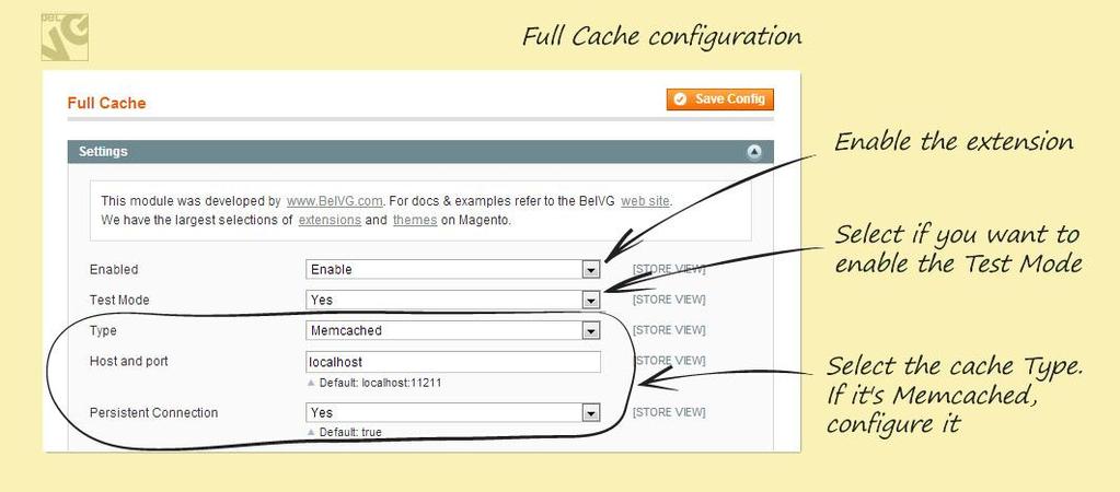 In Expires field, enter cache lifetime in seconds.