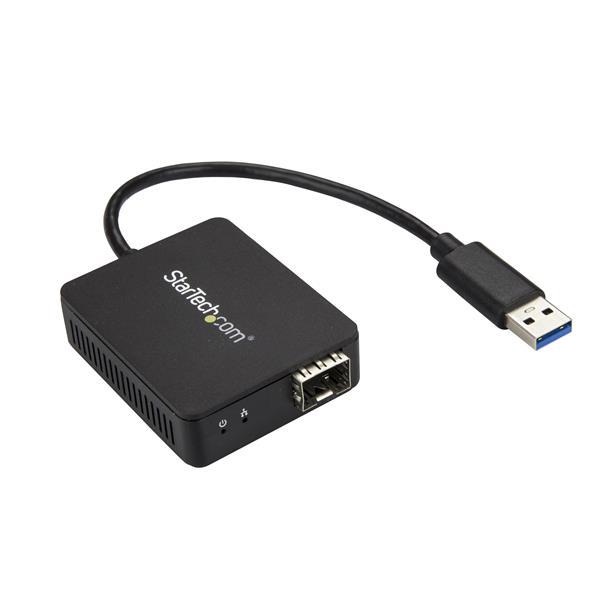 USB 3.0 to Fiber Optic Converter - Open SFP Product ID: US1GA30SFP This USB 3.0 to fiber-optic converter lets you utilize the USB 3.