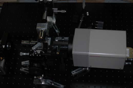 Home built prototype 15 MOKE microscope (micromoke) Magneto optical microscope based on the Kerr effect, dedicated to the measurement of the magnetic properties of thin and ultrathin magnetic films