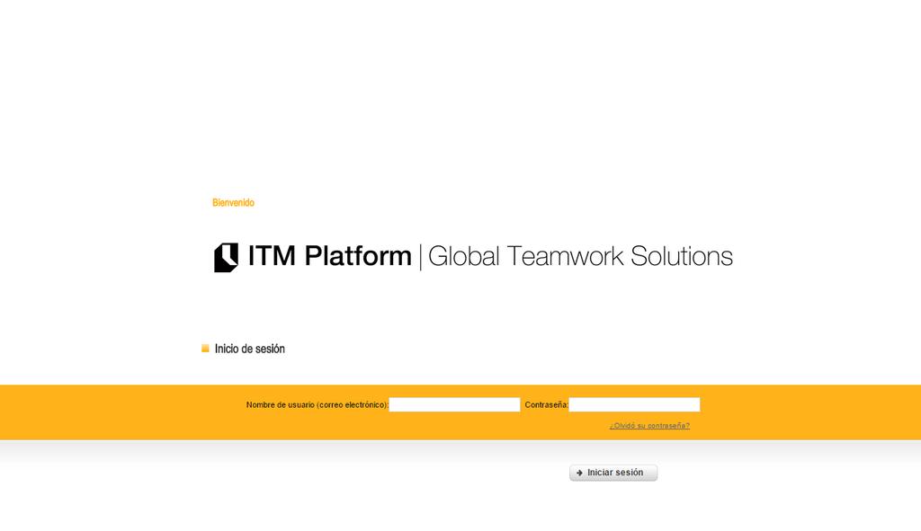 2. Access to ITM Platform 2.1.