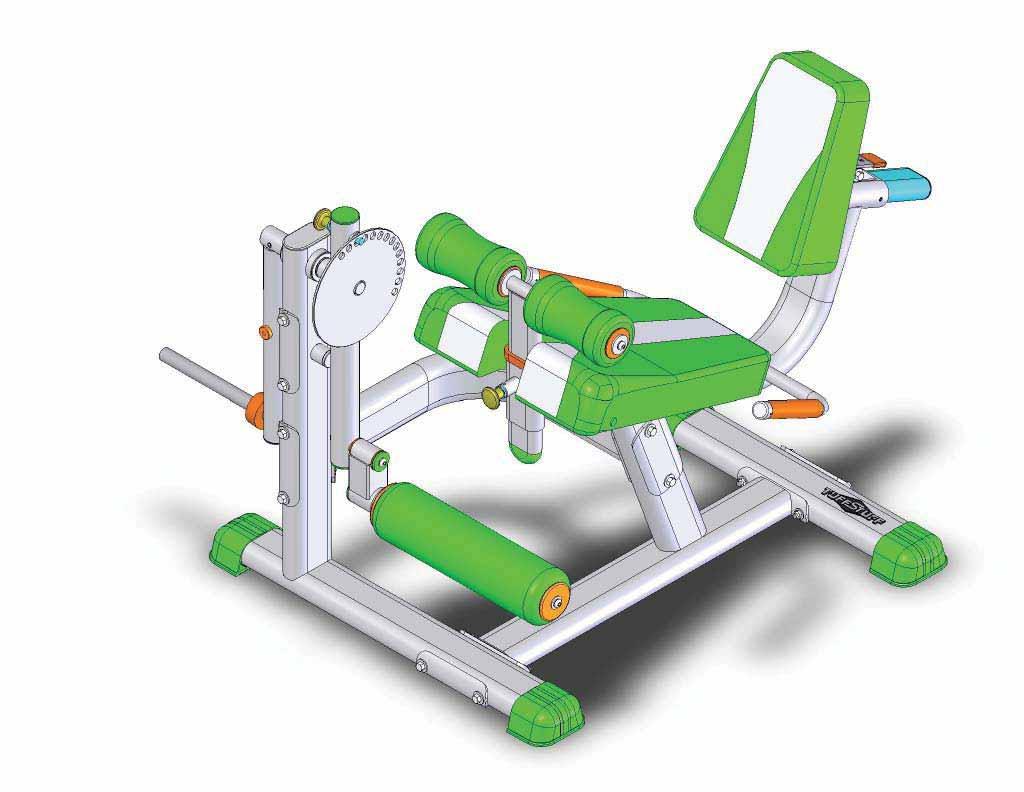 OWNER S MANUAL RLE-382 Seated leg