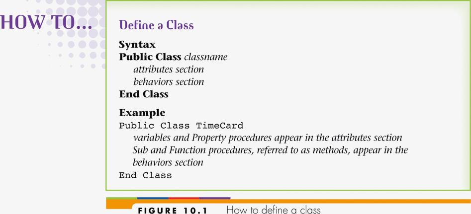 Defining a Class (continued) Microsoft