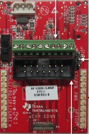 Battery Connector Testing RF-UDEBUG MODULE Analog Interface (AFE) On/OFF Switch JTAG