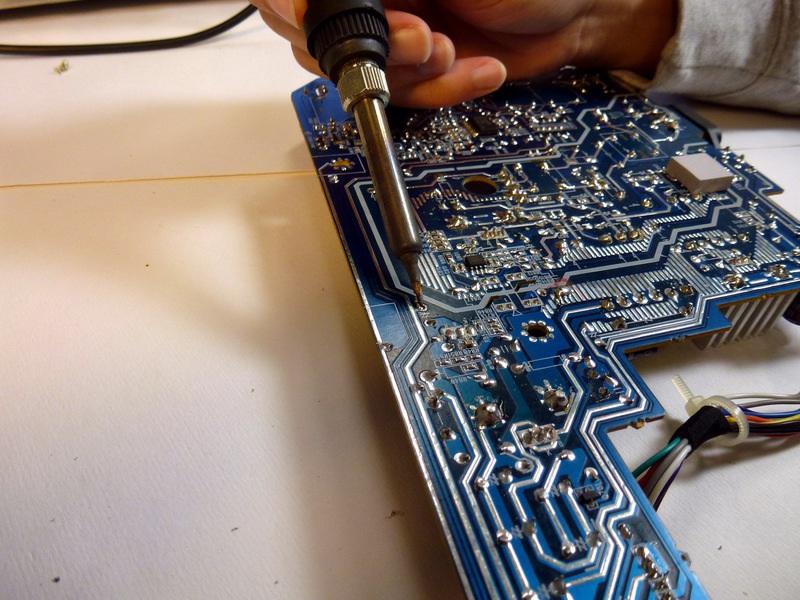 Make sure you identify the correct solder joints!