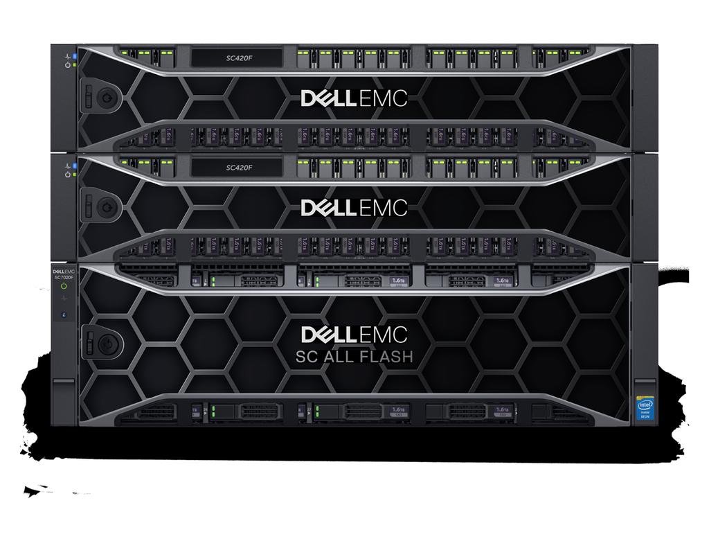 SC SERIES Dell EMC SC Series offers a value-optimized storage solution proven in small-to-medium businesses that
