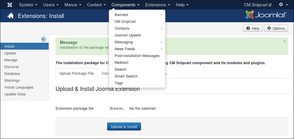 CHAPTER 3 Configuration In your Joomla!
