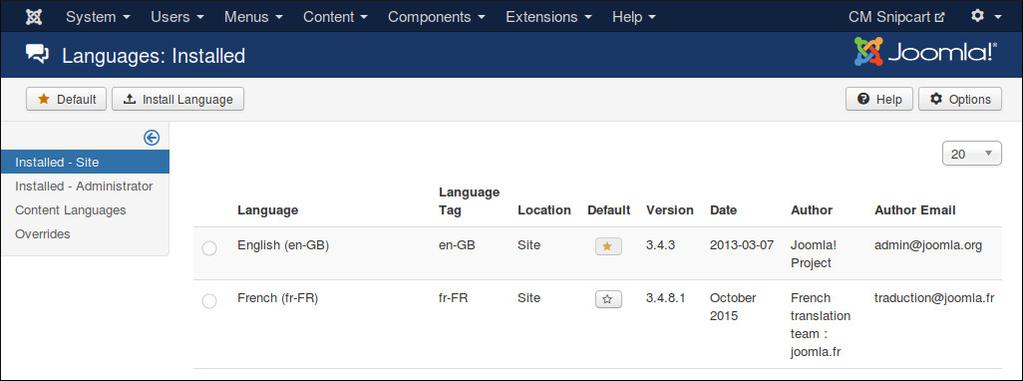 You need to remember the language tag of your new language. In the above screenshot, French language package is installed, and fr-fr is the language tag of French. 17.