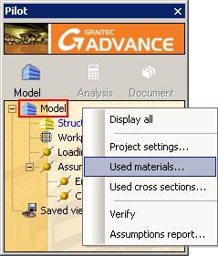 Figure 3: Project settings dialog box Note: The Modify button displays the Working units definition dialog box, where the working units type and precision can be configured. 6.