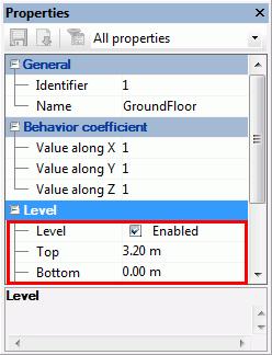 Setting the system properties 1. In the Pilot, click the GroundFloor system to select it. 2.