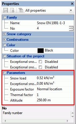 From the Exposure factor drop down list select Normal location.