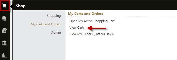 cart without having to create a new one (see next step).