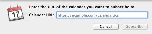 Adding a Google Calendar to Apple Calendar for Students Open up Calendar Launch Calendar (ical) from your dock or Applications