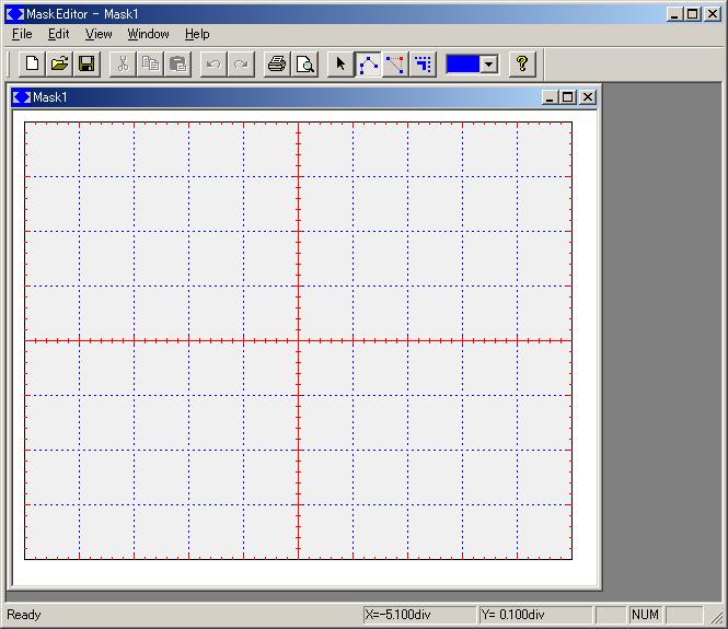Creating Mask Patterns Using the Mouse There are two methods for creating mask patterns, using the mouse or entering coordinates numerically.