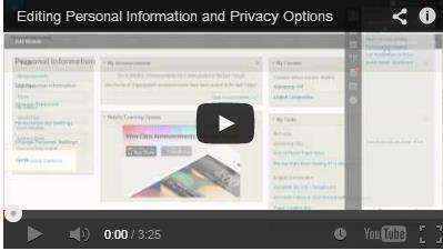 Guide: ETG- 36 Effective: 20 May 2014 Page #: 15 of 74 Watch a Video Tutorial Use the following steps to edit your personal Information 1.