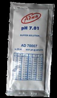 88 ms/cm calibration solution, 20 ml sachet in box of 25 pcs.