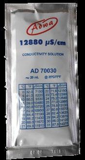 AD70442P 1500 ppm calibration solution, 20 ml sachet in box of 25 pcs. AD7004 4.