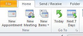 You will receive notification when users accept, decline or propose a new time for the meeting. There are two ways to access the New Meeting window.