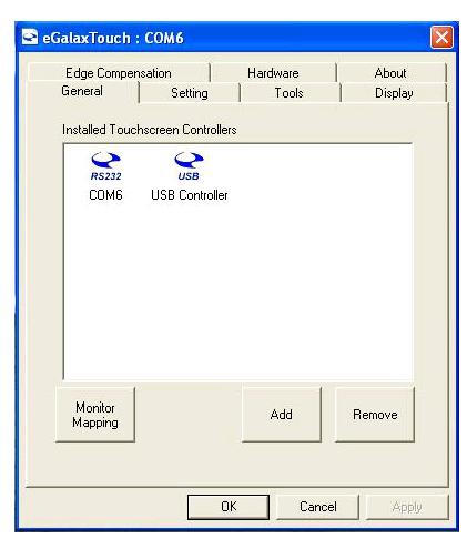 Using the touch screen Touch Driver Installation: The shipping package includes a Driver CD. You can find every individual driver and utility that enables you to install the drivers in the Driver CD.