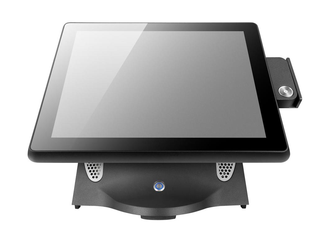 Front view Getting to know your ToriPOS True flat PCT touch panel