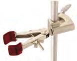 LabJaws Clamps & Supports Multi-Purpose Clamps Fixed-Position Clamps 30392218 (shown in nickel-plated zinc) Used to hold apparatus near the lab-frame where no adjustment is required after set-up.