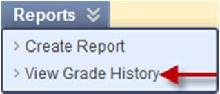 Viewing or saving Grade History Hover mouse over Reports and select View Grade History. Click the chevron next to the column you want to grade and select Grade Anonymously.