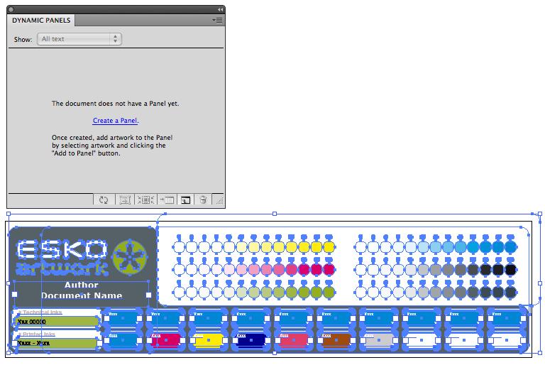 6. Making Ink Patches Dynamic A dynamic panel containing ink information is composed of dynamic ink patches.
