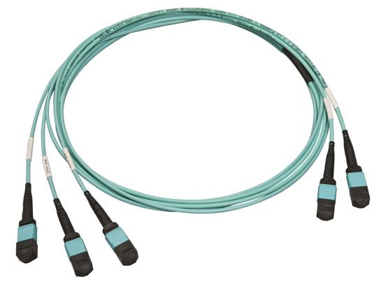 effective migration from 10G to 40G and 100G using the same back-bone cables Provide excellent performance while saving space in cable ducts Field-proven - Installed successfully at highdensity,