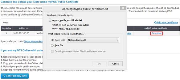 eu d) mypos Public Certificate It is