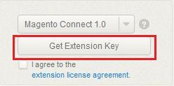 b) Paste extension key to install it is available by clicking on the Get