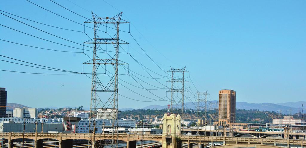 Transmission System LADWP maintains a vast transmission system, which includes 6,107 miles of overhead and underground transmission circuits spanning five Western states.