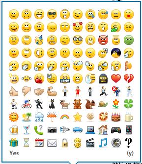 In text-based chatting, emoticons can be useful tools, if used appropriately, to provide the context of tone to a message.