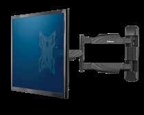 Single Arm Wall Mount Free up valuable floor space and position your monitor or TV for greater flexibility and productivity NEW!