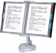 height and angle 10 clear plastic pockets hold up to 20 documents