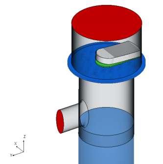 Abaqus (Dassault Systèmes) The reed valve and the piston are