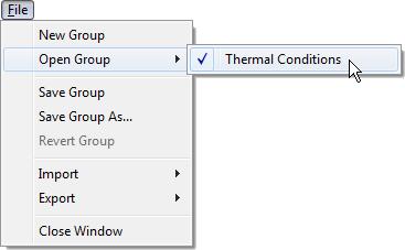 3 Using the Tabular Building Template Manager 3.1 Selecting a Tab Group As the name suggests, a tab group is simply a set of tabs that you can view with the Tabular BTM.
