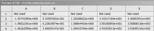 the Start Import At Line correctly if the file includes a header (line 7 in this case) Can transform the x, y, z coordinates