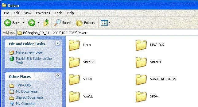 Put the driver CD in the CD-ROM then select the driver of O.S you want (See figure1) Fig.1 3-1.Install Vista32/64 driver Find MSSetup.exe utility which in the Vista64 folder.