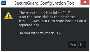 8 Image 4 3. Set a time you want your backups to occur.