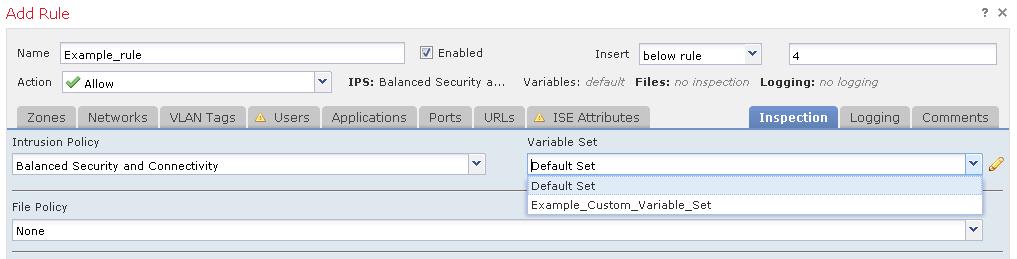 Remember, Variables Are Assigned to Intrusion Policies in ACP Rules And therefore you can have multiple definitions!