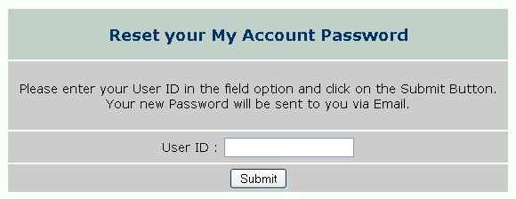 forget your password you have the option to have it