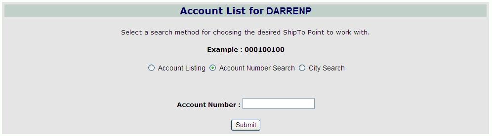 The 1 st method is to choose the Account Listing option and select an account from the drop-down list of