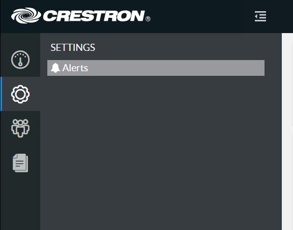 Manage Alerts The changes made to a device that trigger an alert may be customized. The Crestron XiO Cloud service adds common alerts automatically.