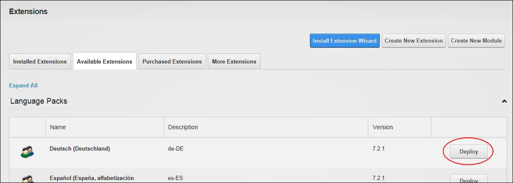 Deploying and Installing More Extensions How to obtain additional extensions for use in your DNN installation through DNN Store.