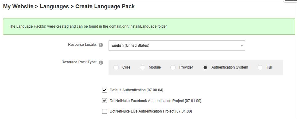 Setting Fallback Languages How to set the fallback language using the Languages module. The fallback language is used if the selected language is not available. Restricted to SuperUsers. 1.