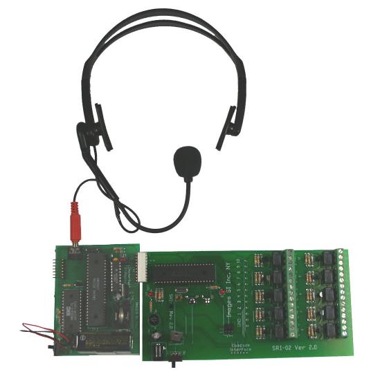 General Recognition Information: The SR-07 Speech Recognition Circuit should be trained before connecting to the SRI-02 interface.