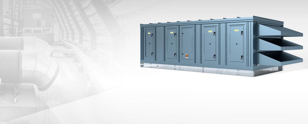 Custom Outdoor AHU STULZ CyberHandler Controls and Monitoring STULZ CyberHandler is specifically designed to free up space in the data center, allowing more room for IT equipment.